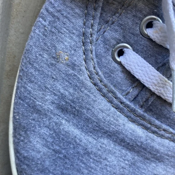 Gray and white flat sneakers shoes - Picture 11 of 17